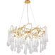Canada 12 Light 32 inch Gold Chandelier Ceiling Light