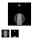 Mundo 4 Light 26 inch Tarnished Silver Pendant Ceiling Light