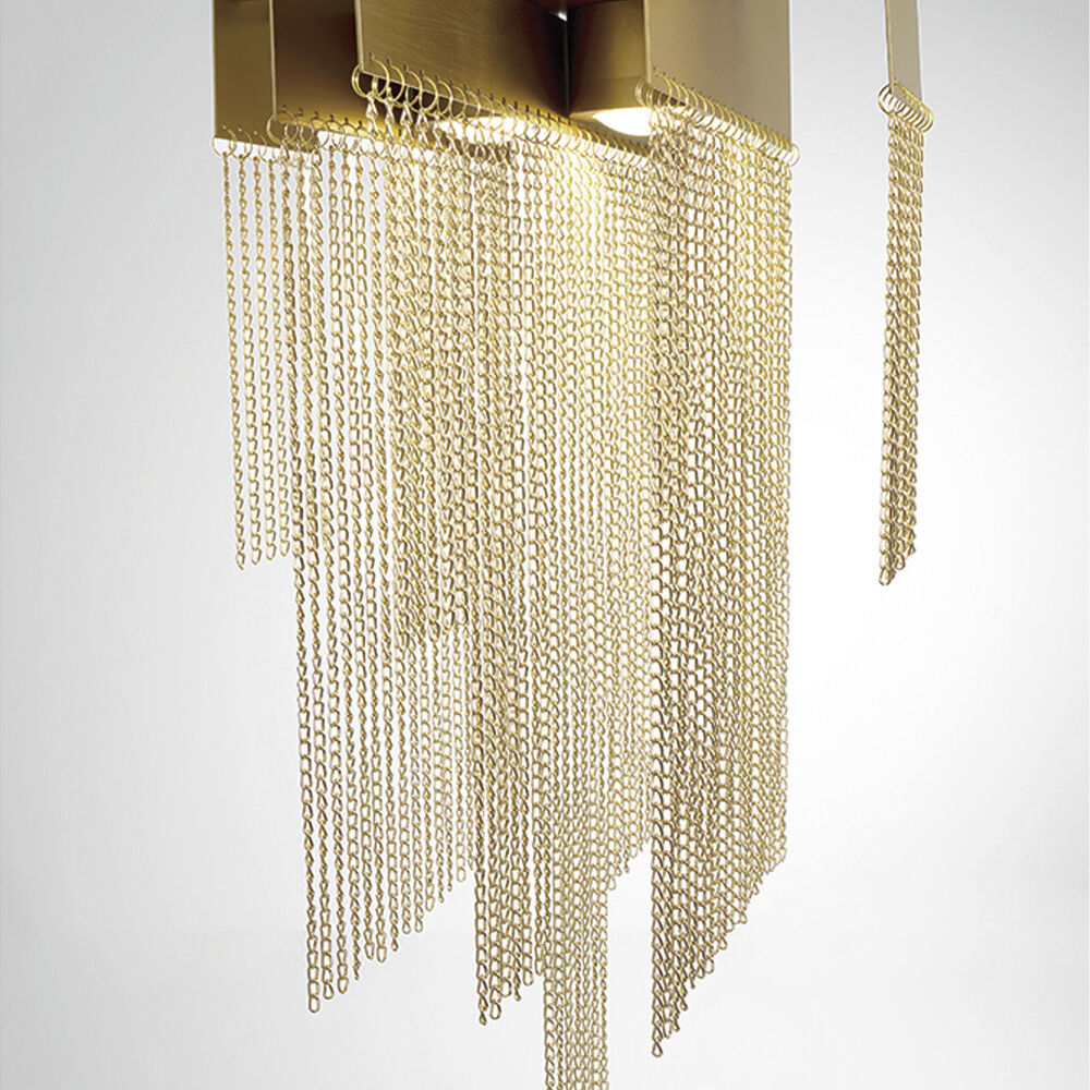 Bloomfield LED 8 inch Gold Pendant Ceiling Light