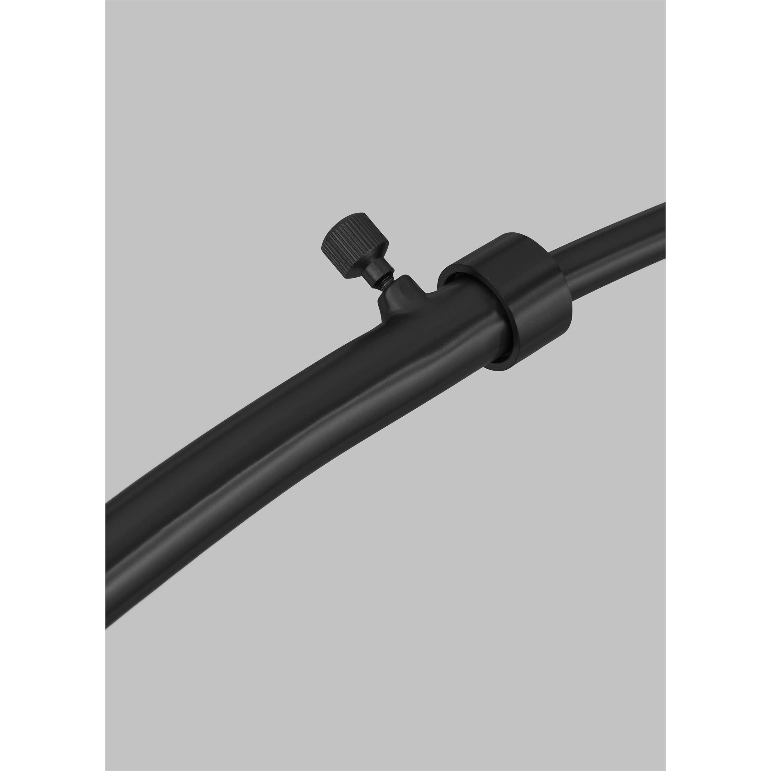 kate spade new york Sawyer 75 inch 9 watt Midnight Black Floor Lamp Portable Light