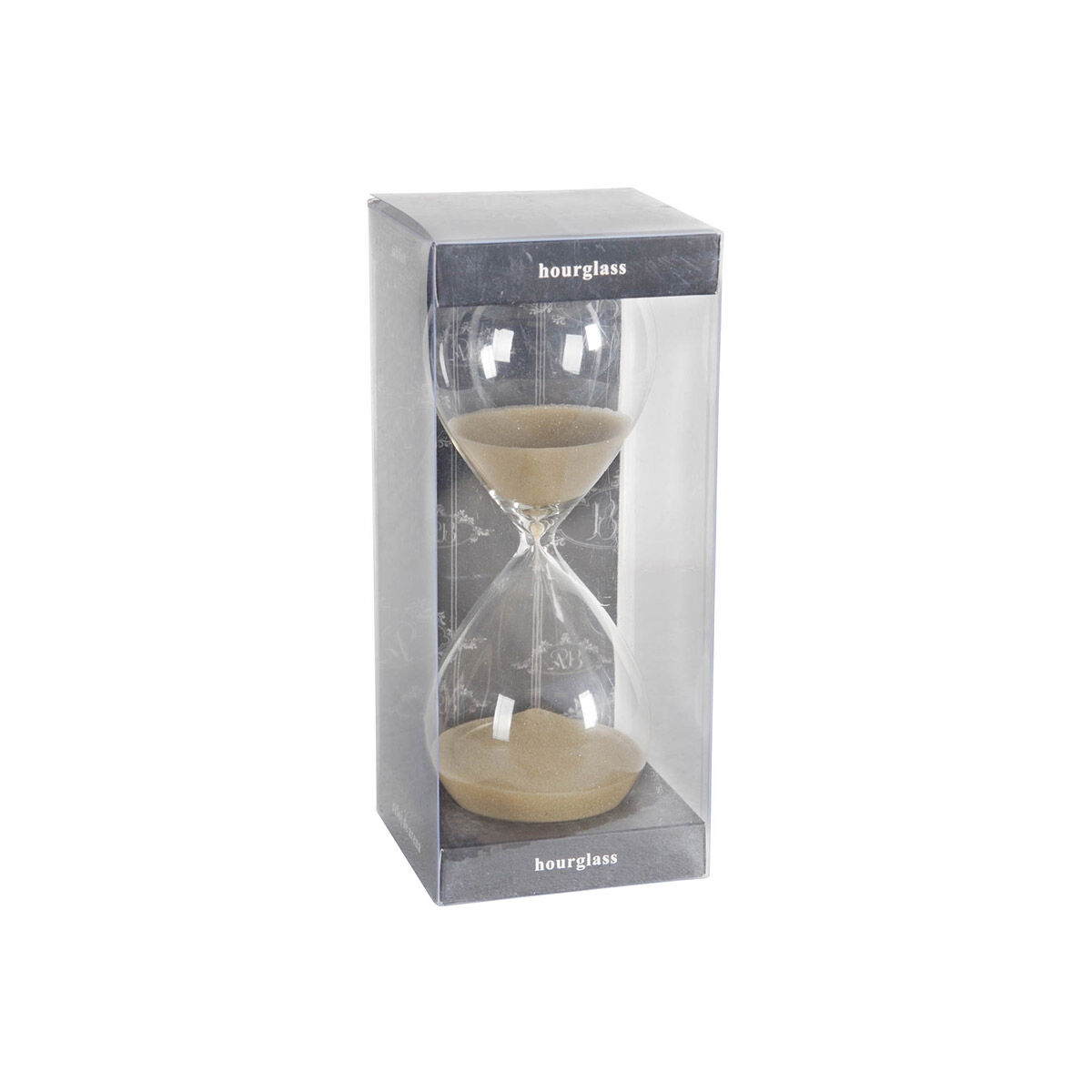 Ferdinand Bisque Sand/Clear Hourglass