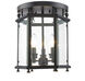 AB Series 12 inch Bronze Metal Flush Mount Ceiling Light