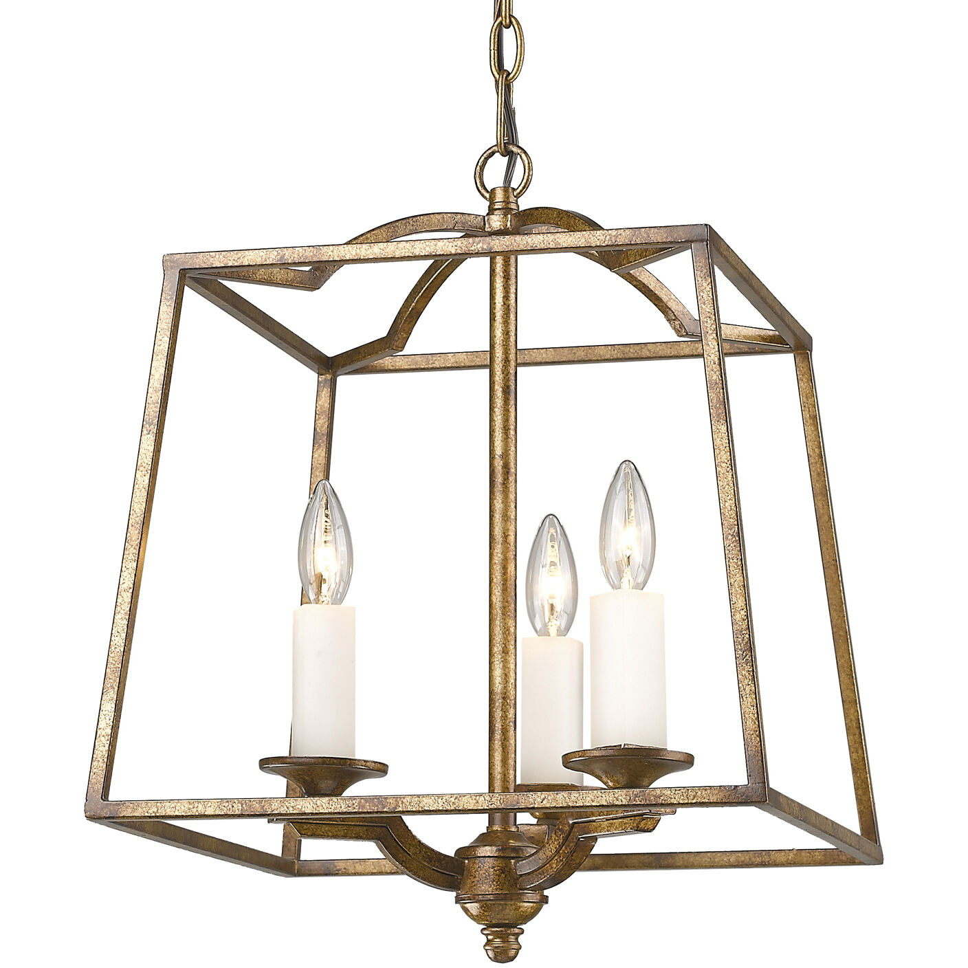 Athena Pendant Ceiling Light in Natural Black