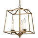 Athena Pendant Ceiling Light in Natural Black