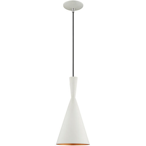 Allison 1 Light 7 inch White Mini Pendant Ceiling Light