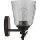 Neighborhood Drake 3 Light 24 inch Flat Black Vanity Light Wall Light, Neighborhood Collection