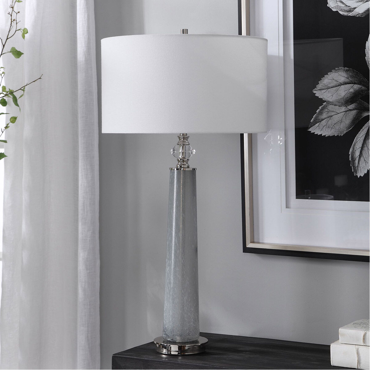 Grayton 33 inch 100 watt Table Lamp Portable Light