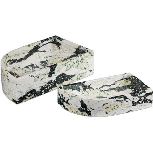 Fossey White/Black Tray
