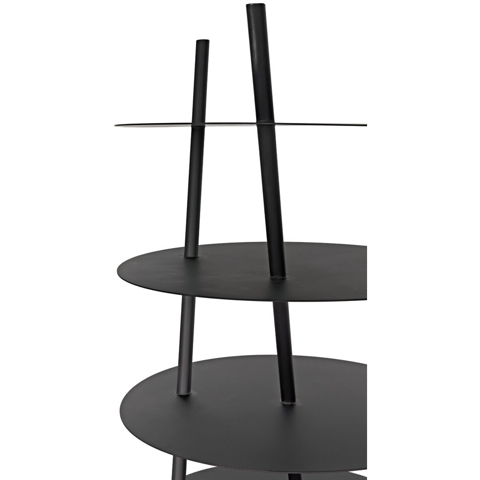 Gautama 64 X 29 X 29 inch Matte Black Shelf