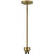Rumi LED 22 inch Lacquered Brass Pendant Ceiling Light, Cluster