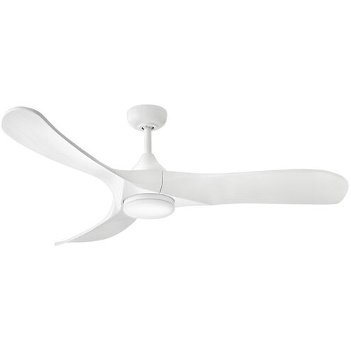 Swell Illuminated 56 inch Matte White Fan