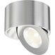 Fulcrum LED 5 inch Brushed Aluminum Flush Mount Ceiling Light