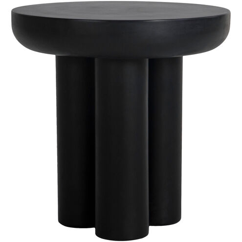Rocca 20 X 20 inch Black Side Table