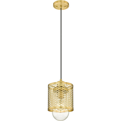 Kipton 1 Light 6 inch Rubbed Brass Pendant Ceiling Light in Rubbed Bronze