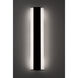 Rhea LED 5 inch Black Wall Sconce Wall Light