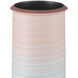 Happy 80's 12 X 5.5 inch Vases, Set of 2