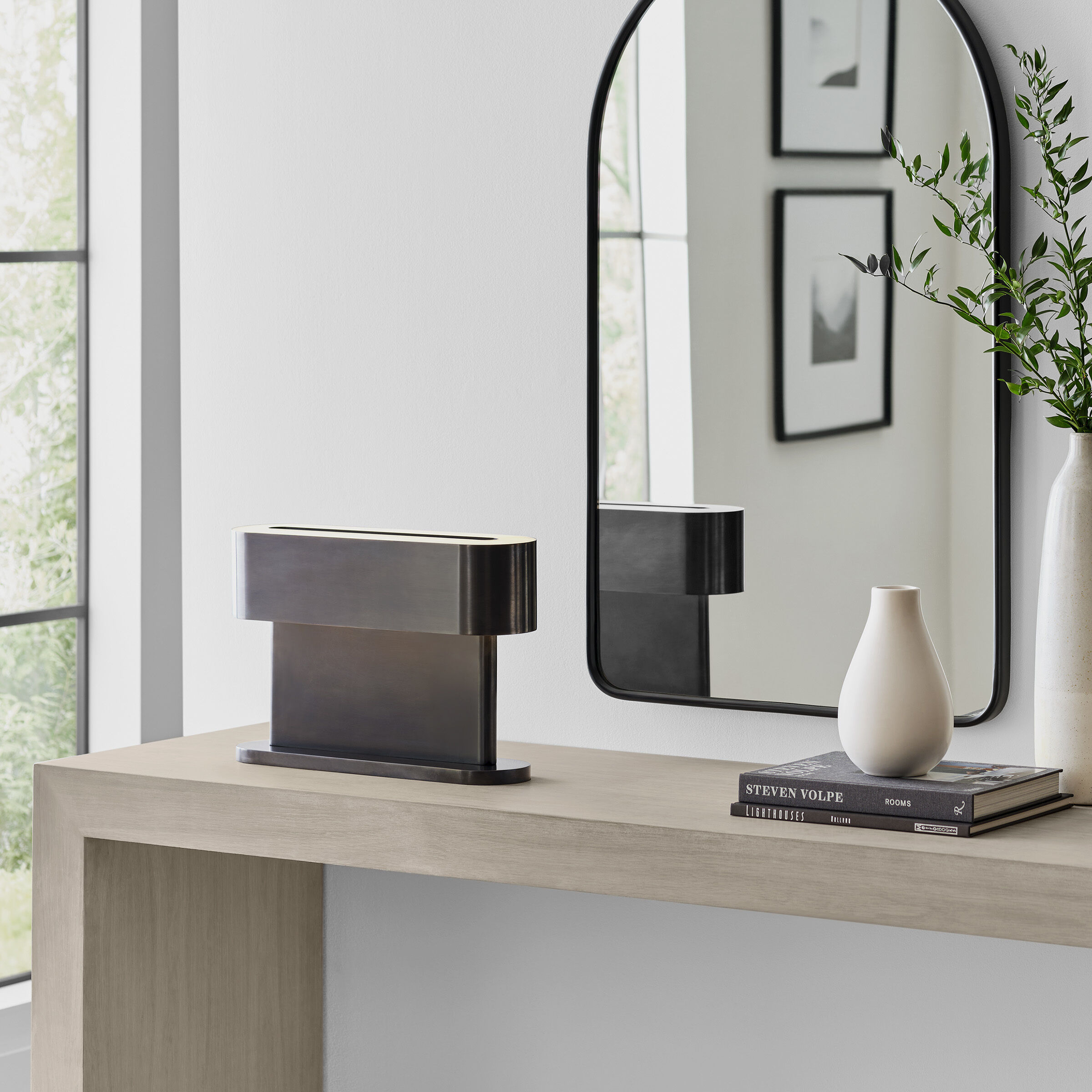 Kelly by Kelly Wearstler Wyllis 12 inch 33.00 watt Bronze Table Lamp Portable Light