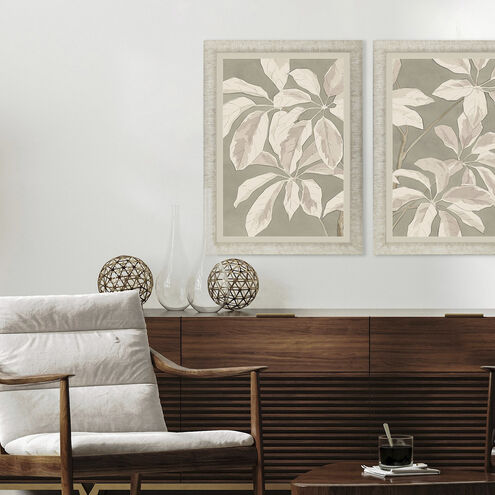 Lucky Plant Focus Gray and Neutral and Brown and Multi Framed Art
