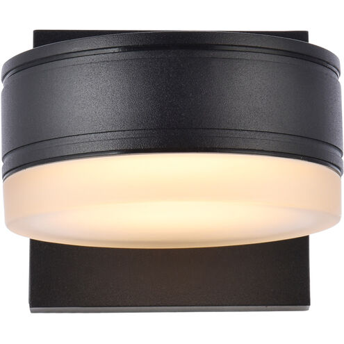 Raine Outdoor Wall Light in Black