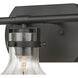 Salamanca 3 Light 21 inch Matte Black Vanity Light Wall Light