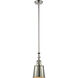 Franklin Restoration Addison LED 5 inch Polished Nickel Mini Pendant Ceiling Light, Franklin Restoration