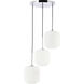 Syracuse 3 Light 17.5 inch Chrome Pendant Ceiling Light