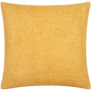 Sajani 20 X 20 inch Mustard/Apricot/Brass/Beige Accent Pillow