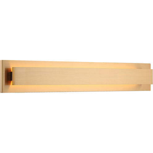 Baretta Wall Sconce Wall Light in Aged Gold Brass