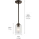 Winslow 1 Light 4.25 inch Olde Bronze Mini Pendant Ceiling Light