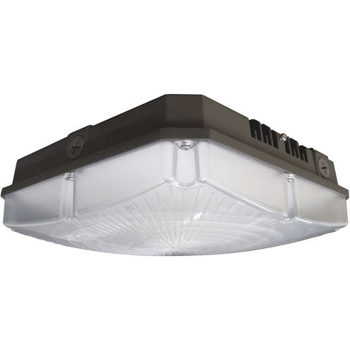 Brentwood LED 10 inch Bronze Outdoor Flush Mount