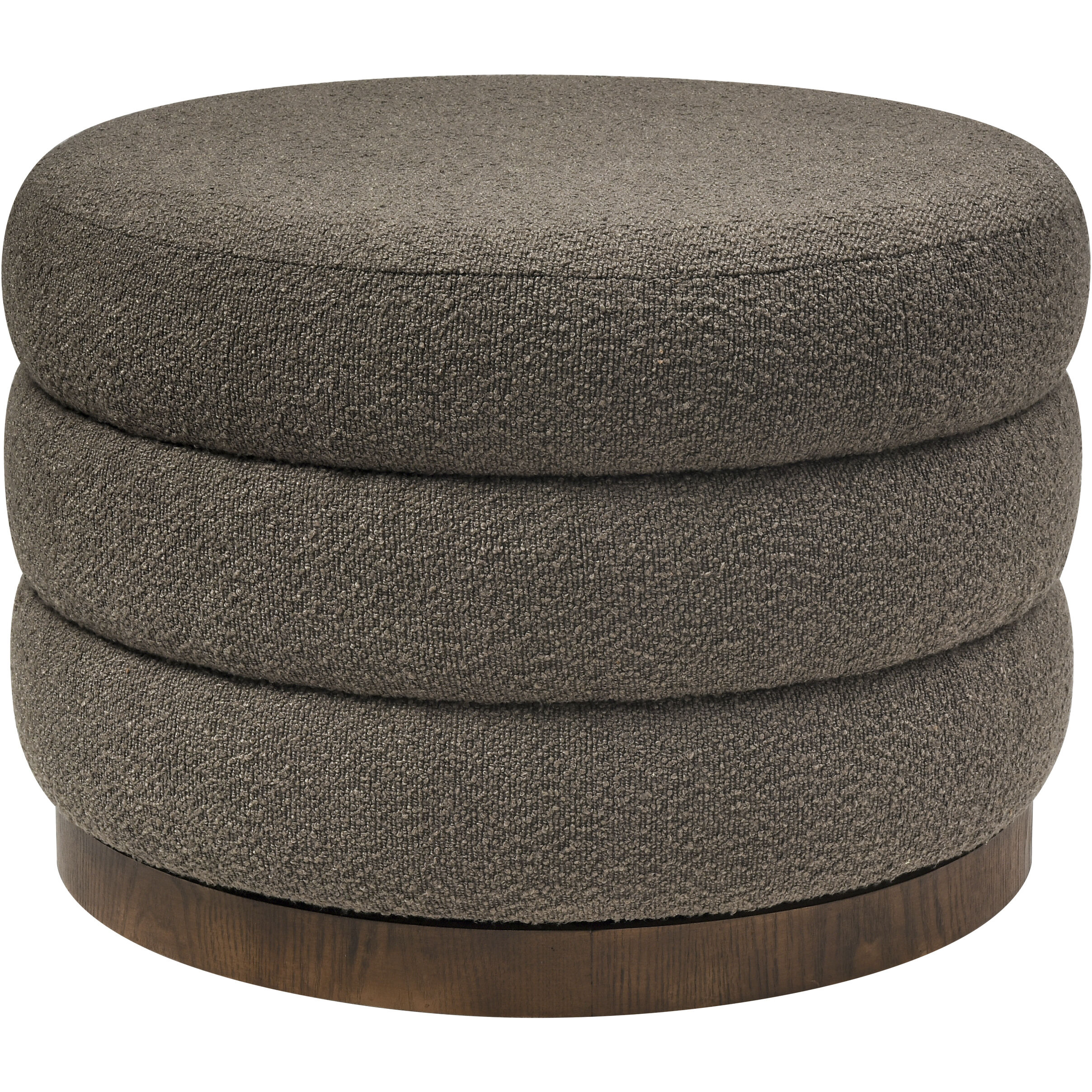 Jayne 16.5 inch Chocolate Accent Stool