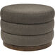 Jayne 16.5 inch Chocolate Accent Stool