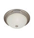 Breakwater 2 Light 11 inch Brushed Nickel Flushmount Ceiling Light