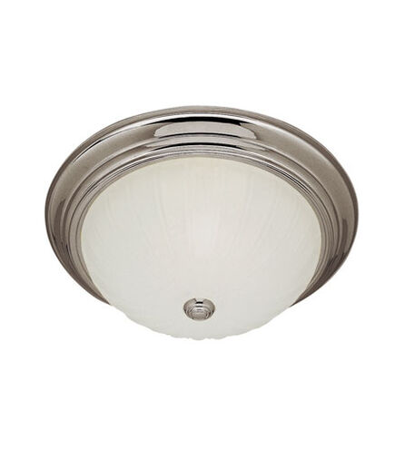 Breakwater 2 Light 11 inch Brushed Nickel Flushmount Ceiling Light