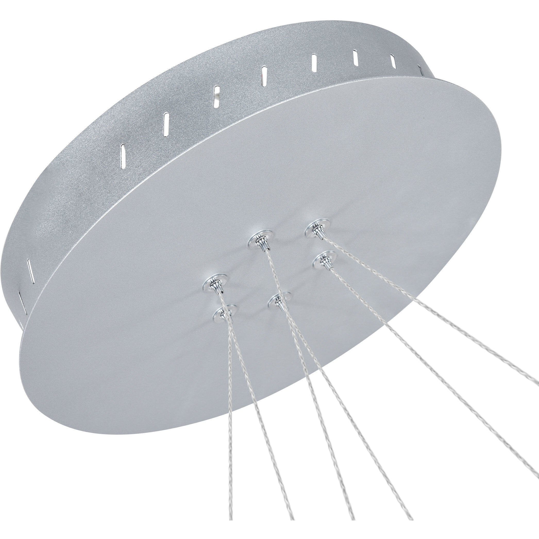 Tania Trio 31.5 inch Silver Chandelier Ceiling Light