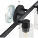 Bedminster 4 Light 30.5 inch Matte Black Vanity Light Wall Light
