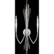 Trevi 2 Light 13.8 inch Silver Sconce Wall Light