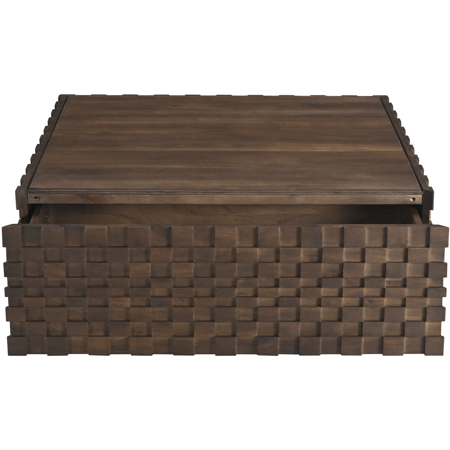 Easton 42 X 42 inch Brown Storage Coffee Table