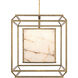 Sylvester LED 24 inch Burnished Brass Pendant Ceiling Light
