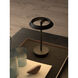 Halo 10.39 inch Matte Black Interior Portable Light