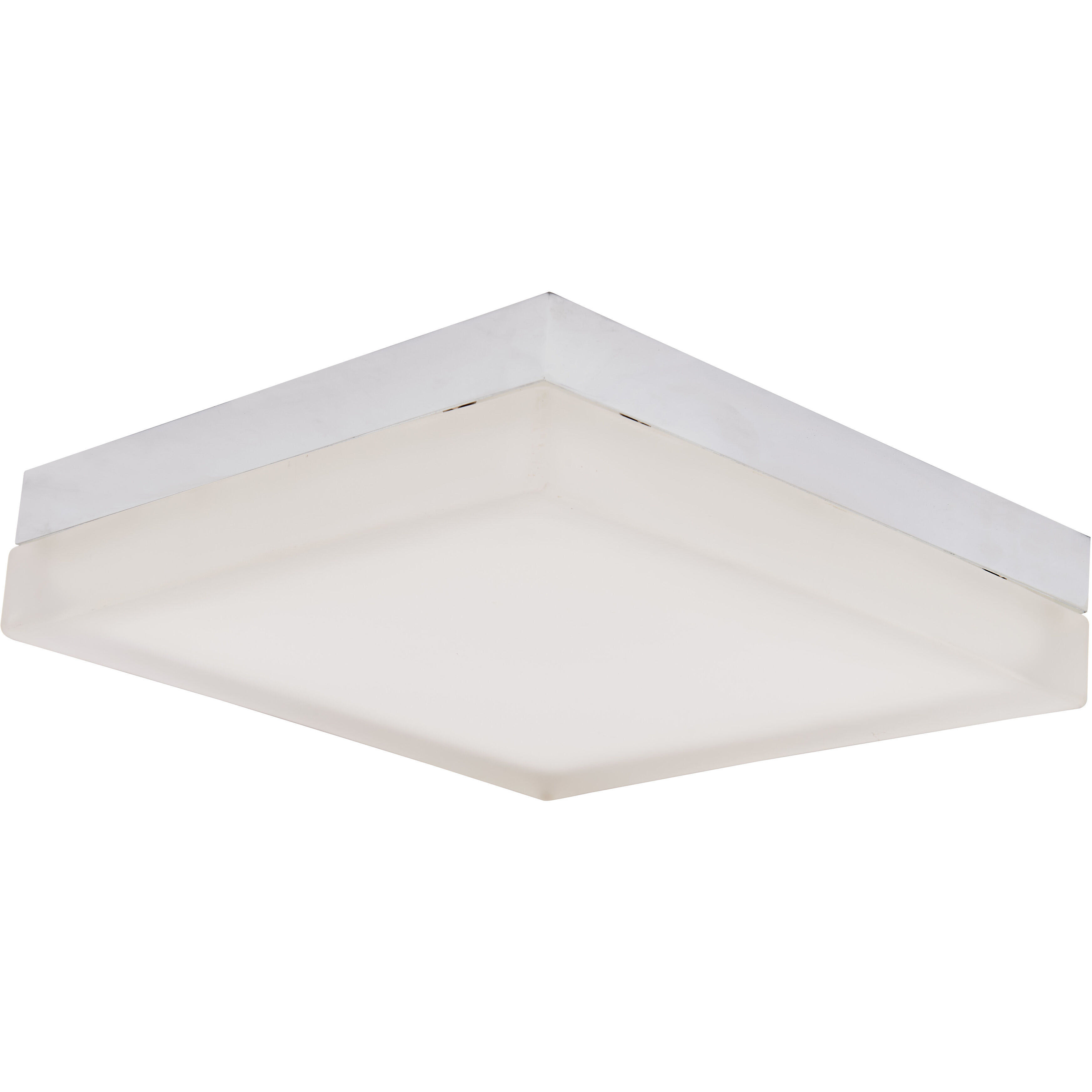 IceCube LED 9 inch Chrome Flush Mount Ceiling Light