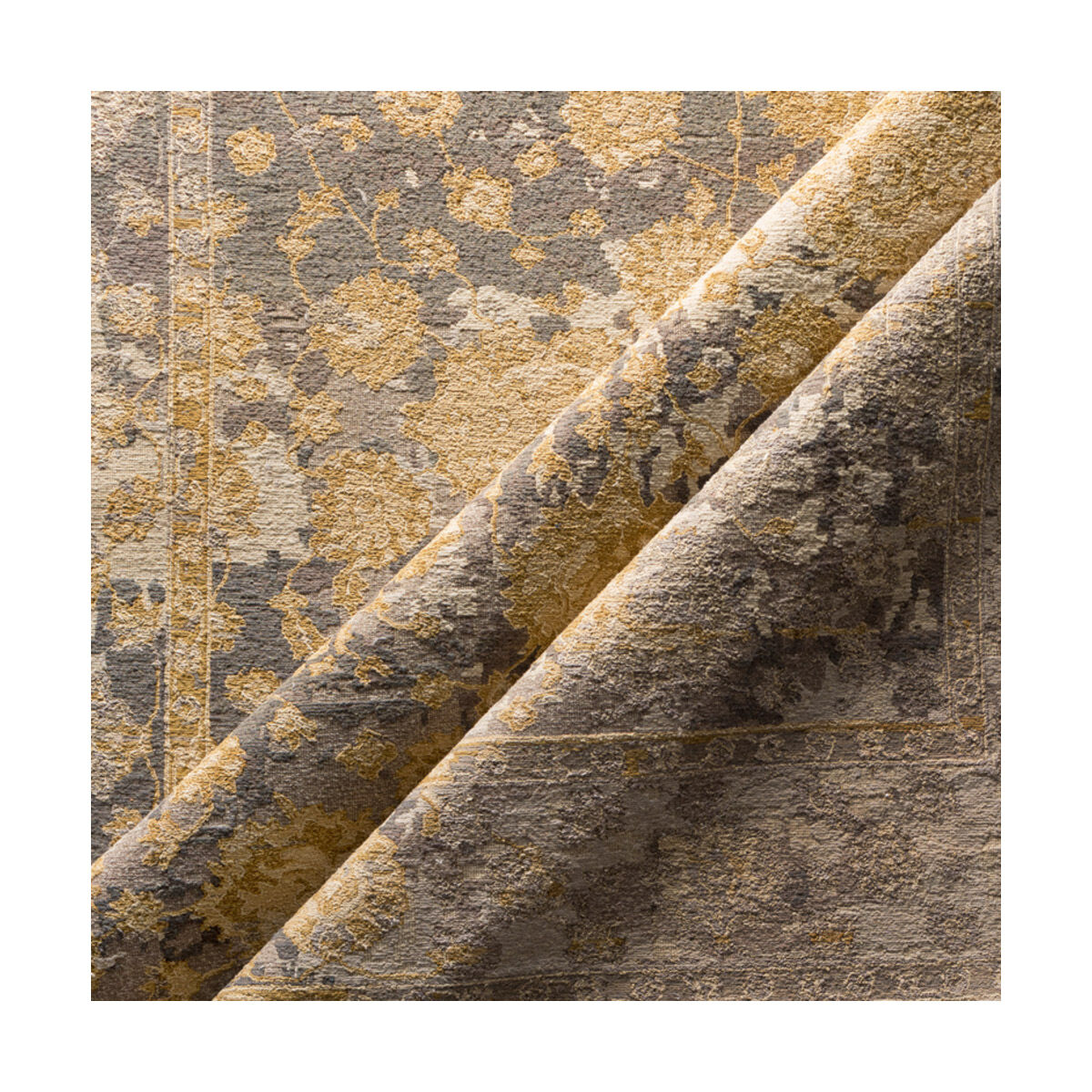 Artifact 36 X 24 inch Medium Gray/Camel/Olive/Beige/Taupe/Khaki Rugs, Wool and Cotton