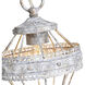 Ferris 1 Light 8 inch Oyster Mini Pendant Ceiling Light
