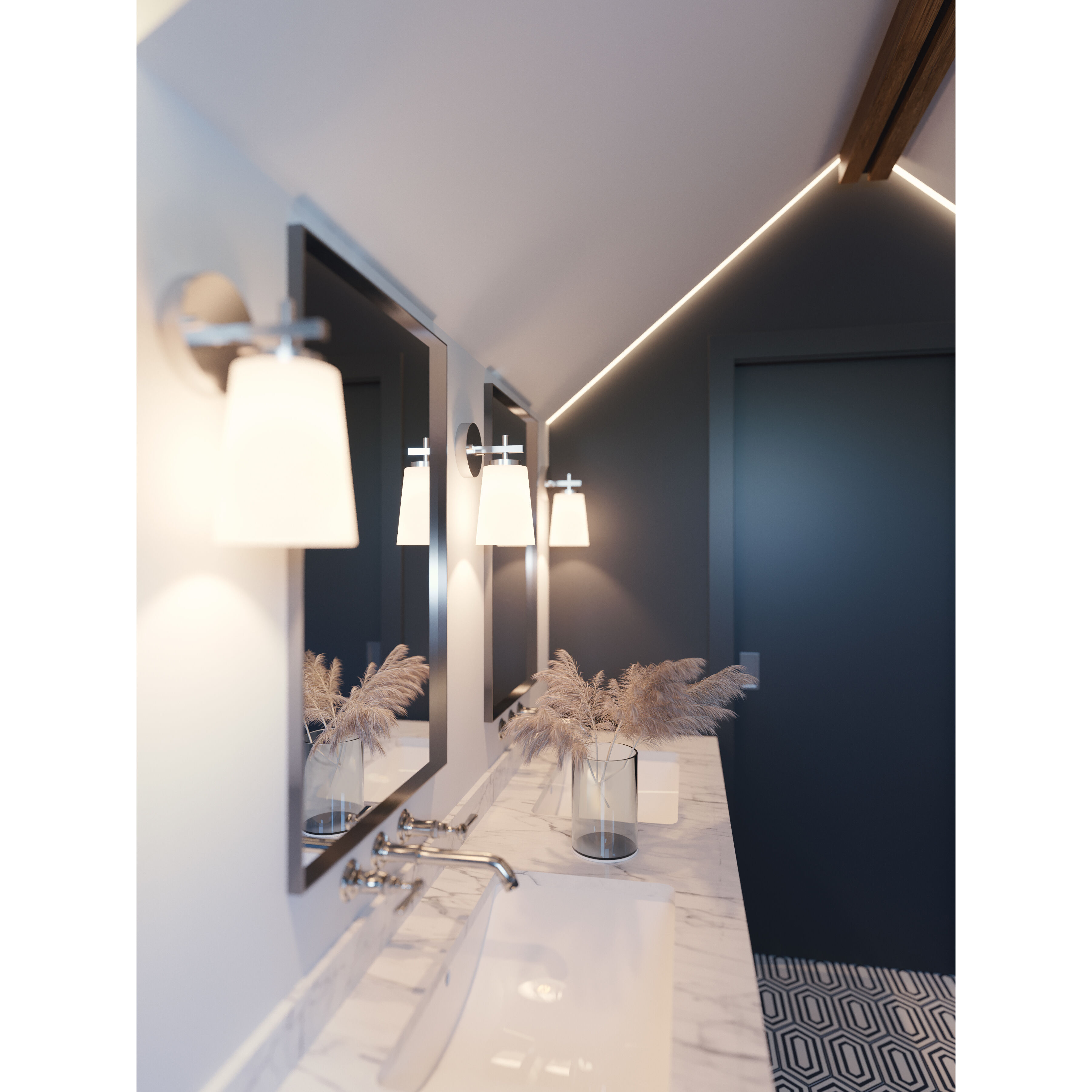 Joanna 1 Light 5 inch Satin Nickel Wall Sconce Wall Light