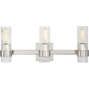 C&M by Chapman & Myers Geneva 3 Light 22.50 inch Bathroom Vanity Light