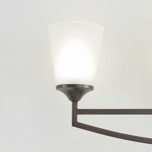 Hanford 4 Light 33.5 inch Bronze Bath Vanity Wall Sconce Wall Light