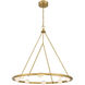 Terrell 8 Light 29.5 inch Luxe Gold Chandelier Ceiling Light