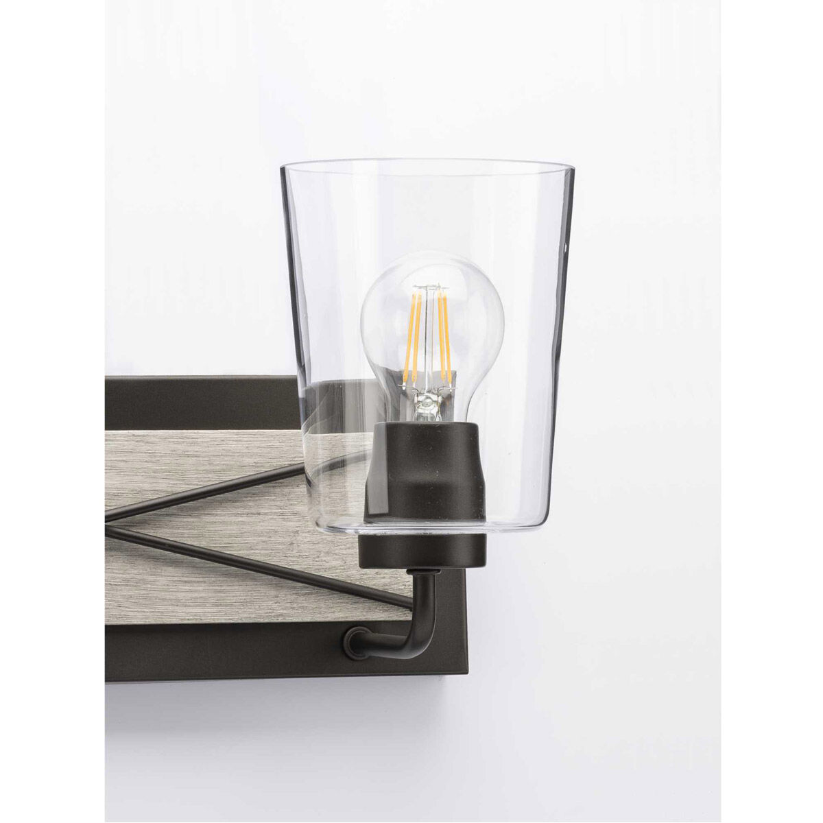 Briarwood 3 Light 24.75 inch Graphite Bath Vanity Wall Light