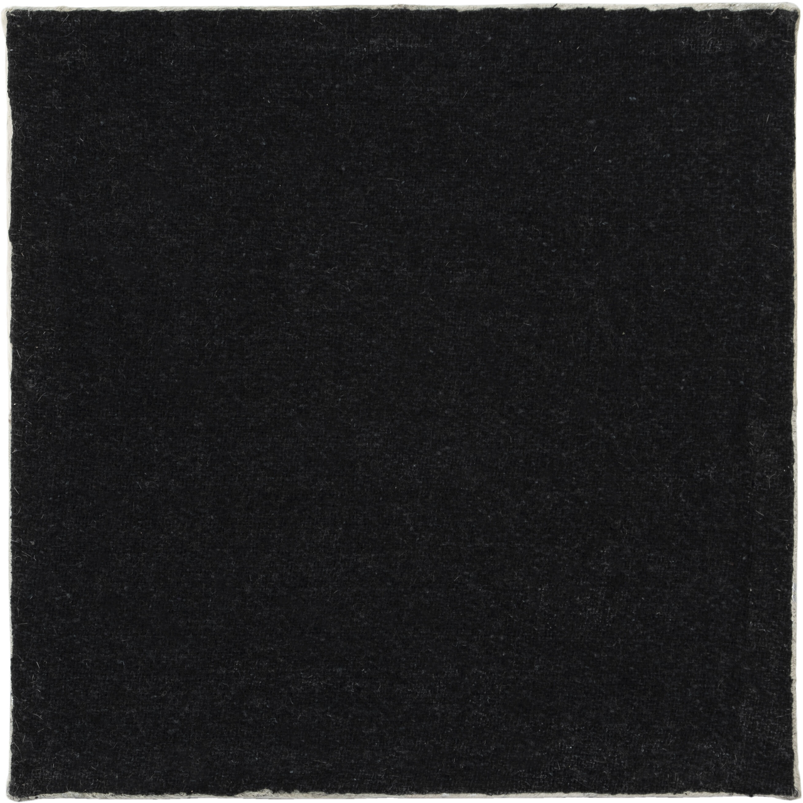 Victorian Hair on Hide with Silver Spots Cube Ottoman in White