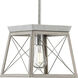 Briarwood 1 Light 10 inch Galvanized Pendant Ceiling Light